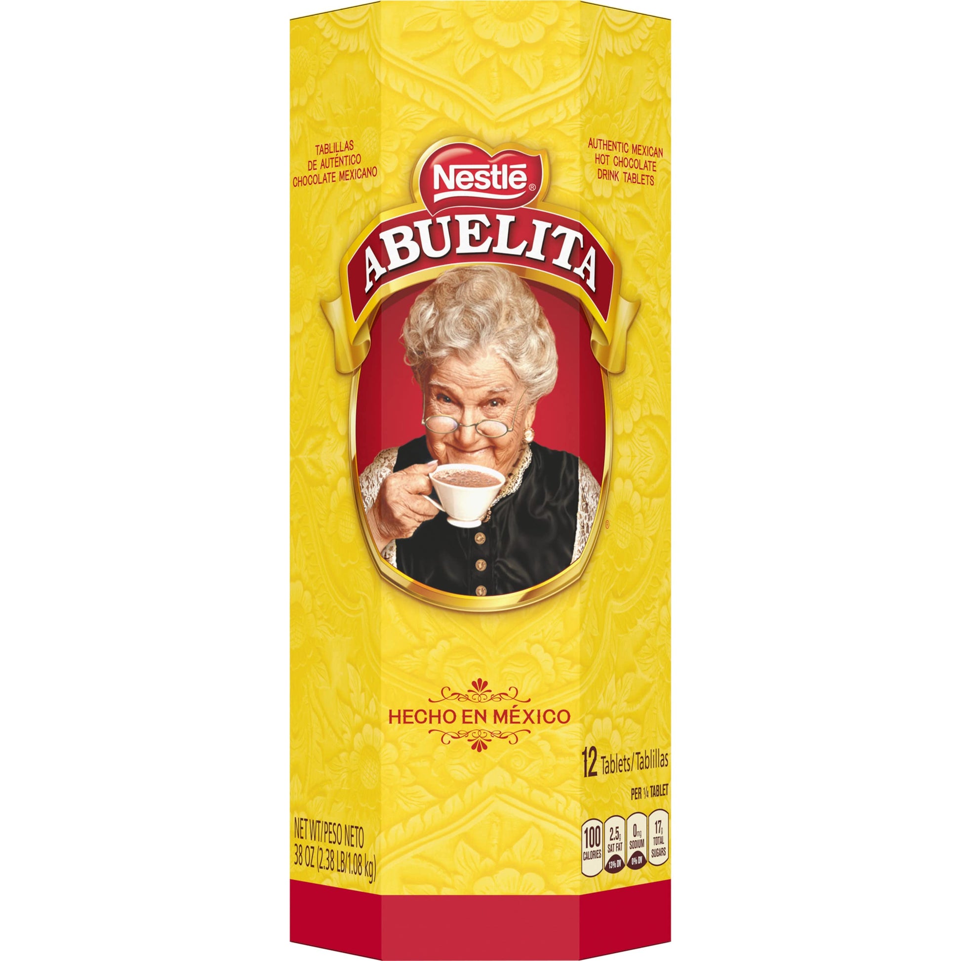 Abuelita Mexican Chocolate Tablets, 36 Count (Pack of 3), New Version, Model PF-MAH1-F5EK