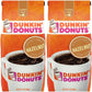 Dunkin' Donuts Hazelnut Ground Coffee, 12 Ounce (Pack Of 2) - SET OF 2