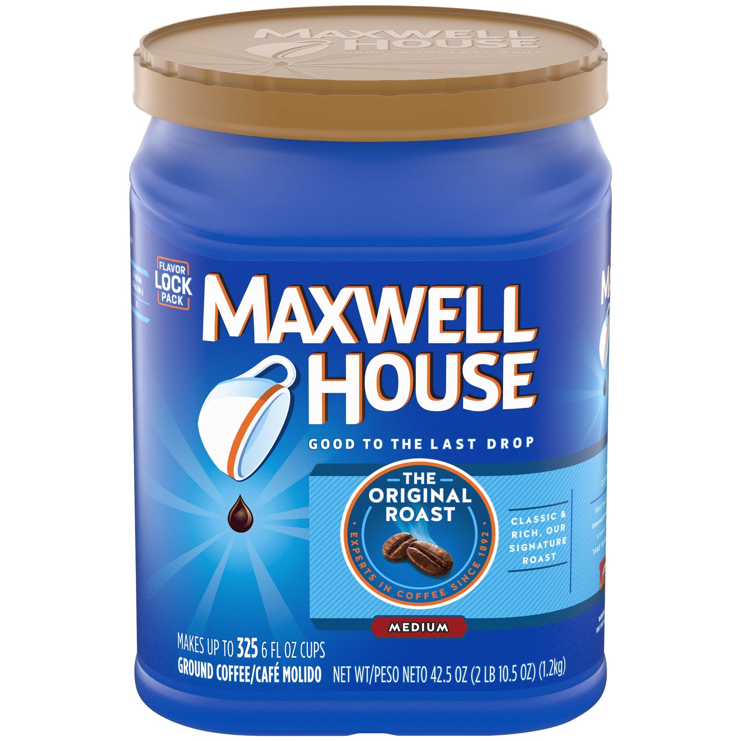 Maxwell House Original Medium Roast Ground Coffee (42.5 Oz Canister)