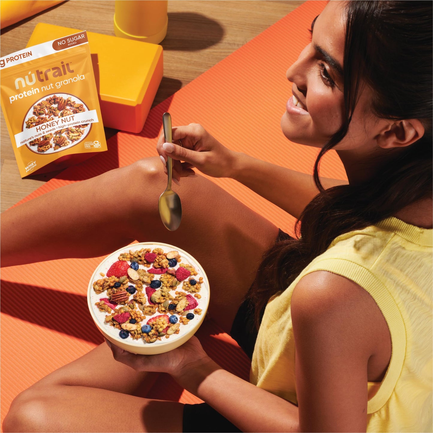 Nutrail 17G Protein Nut Granola Cereal, Honey Nut, No Sugar Added, Keto, Low Carb, Gluten Free, Grain Free, Healthy Breakfast 8