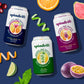 Spindrift Cosnopolitan Sparkling Water, 12 Fl Oz Cans, Pack of 24 - Refreshing Cocktail Flavor, Non-Alcoholic, Naturally Flavored
