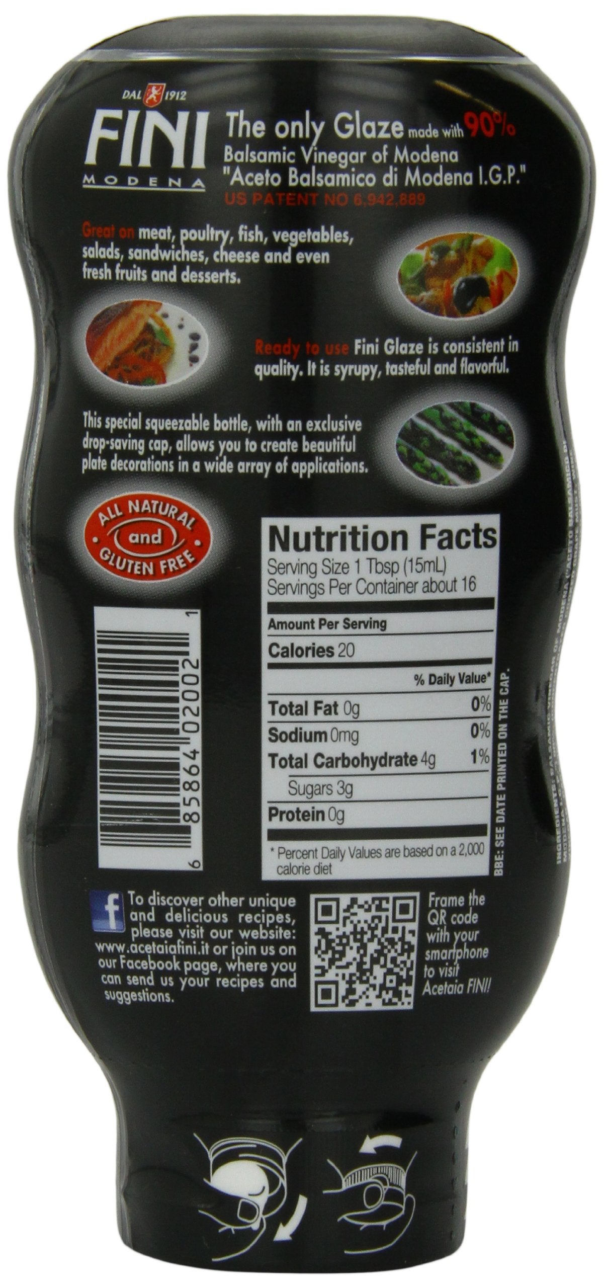 Fini Balsamic Glaze, 8.45 Ounce Bottles