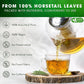 Premium Horsetail Leaf Tea Bags, 100% Natural & Pure from Horsetail Loose Leaves Herbal Tea. No Sugar, No Caffeine, No Gluten, Vegan.