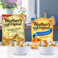 Munch Mania Werthers Original Vanilla Creme Soft Caramels, 2.4 oz, Pack of 4, Individually Wrapped, Brown