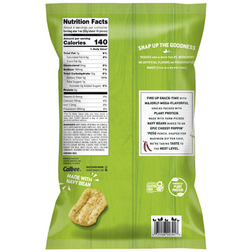 Harvest Snaps (White Cheddar Jalapeno Crunchy Puffs, 8 Snack Packs) 4.2 Ounces