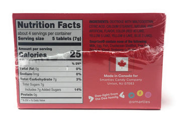 Smarties Candy Bulk Rolls Gluten Free & Assorted Flavor Treats Pineapple, Cherry, Strawberry, Grape, Orange & Delicious Snacking