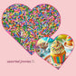 Confect Galaxy Pop Rainbow Sprinkles - Custom Blend Multicolor Jimmies - Edible Cake & Cupcake Decorating Toppings - Vegan, Glut