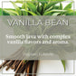 The Bean Organic Coffee Company Vanilla Bean, Medium Roast, Ground Coffee, 16-Ounce Bag,Café Molido Tostado Organico