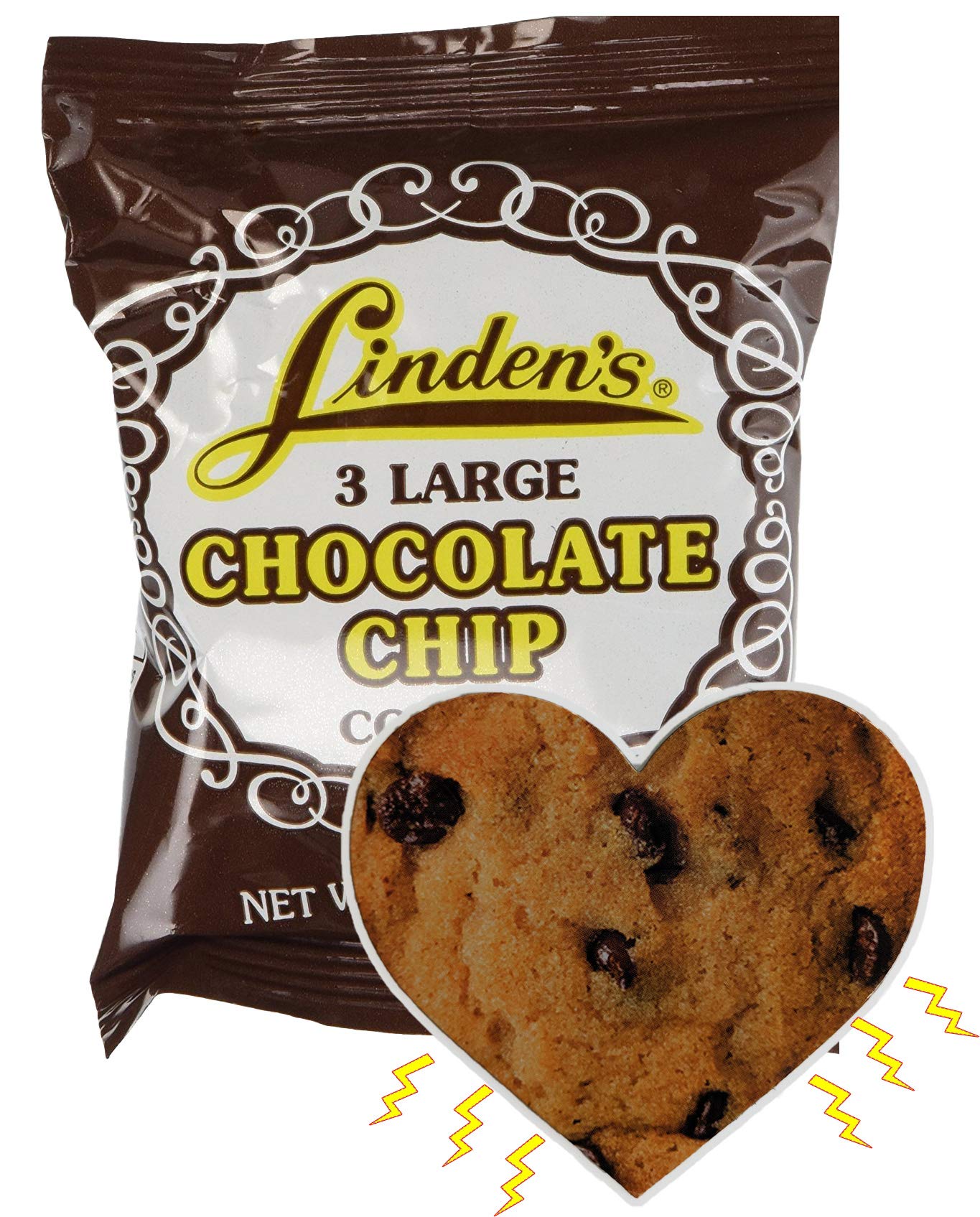InPrimeTime Cookie Bundle - 18 Packs: 9 Chocolate Chip & 9 Butter Crunch, 3 Cookies Per Pack