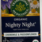 Traditional Medicinals Organic Nighty Night with Passionflower Herbal Tea, Promotes a Good Night   s Sleep, (Pack of 1) - 16 Tea