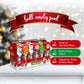 40 Pack Christmas Lollipops - Individually Wrapped Holiday Themed Lollipops - Santa, Tree Snowman, Gingerbread, Designs & Delicious Flavor -Bulk Christmas Candy Use For Stocking Stuffers, Party Favor, Classroom & Office  , Candy Jar Fillers