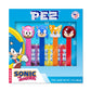 Sonic the Hedgehog PEZ Gift Set (Four PEZ Dispensers + Six Candy Refills)