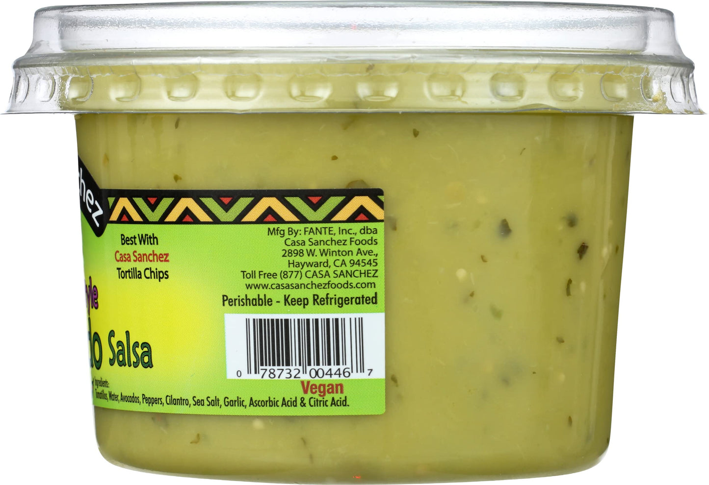 CASA SANCHEZ Taqueria Avocade Salsa, 15 OZ