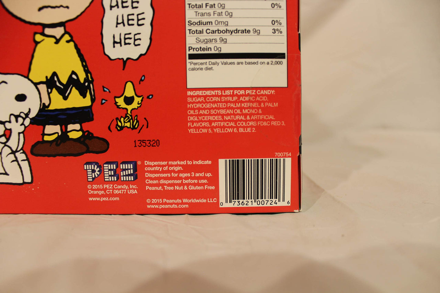 Pez Peanuts Limited Edition Gift Set (Snoopy, Woodstock, Charlie Brown & Lucy)