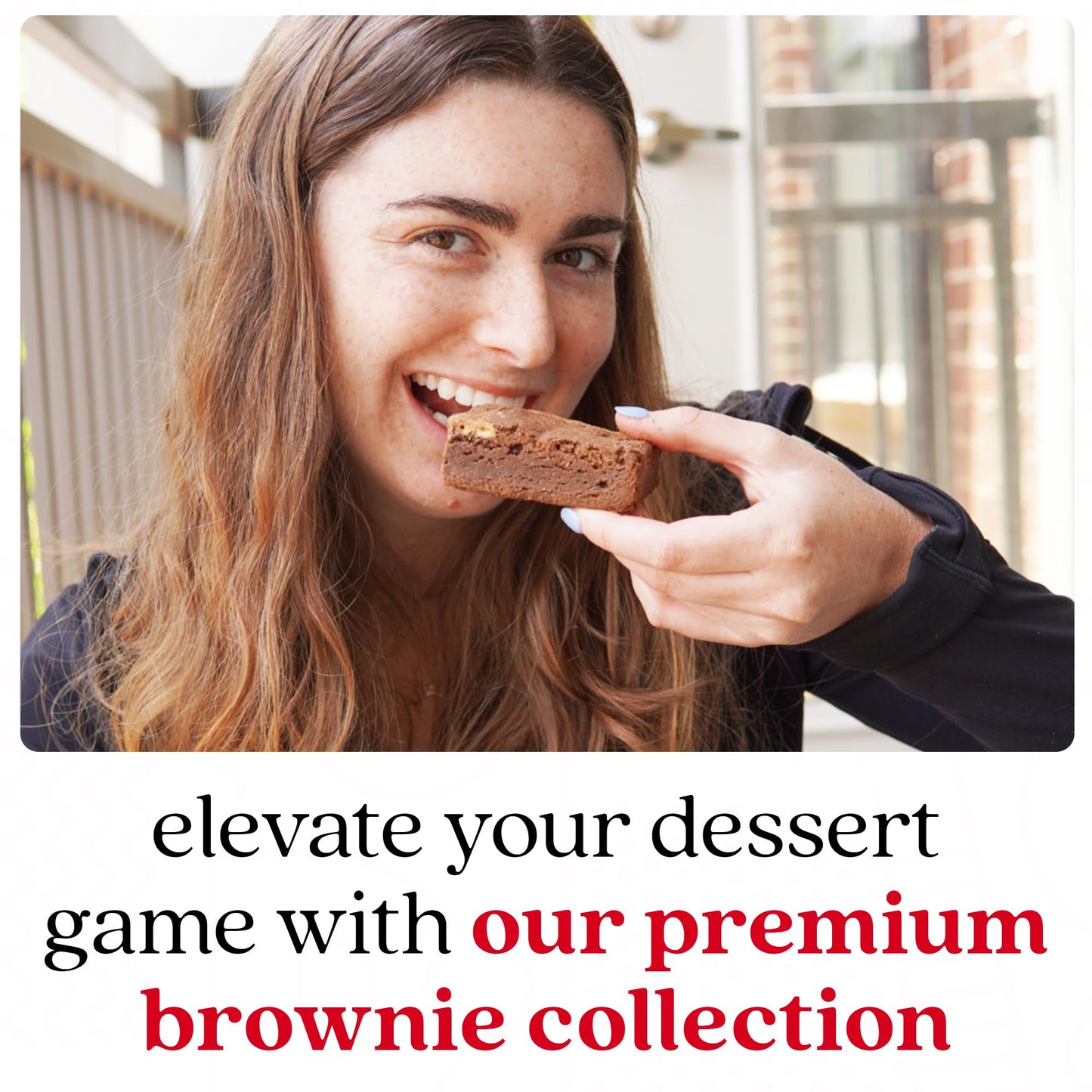 David'S Cookies Assorted Brownies Gift Tin - 20 Slices Of Individually Wrapped Gourmet Brownies - Delicious Variety Of Flavors,