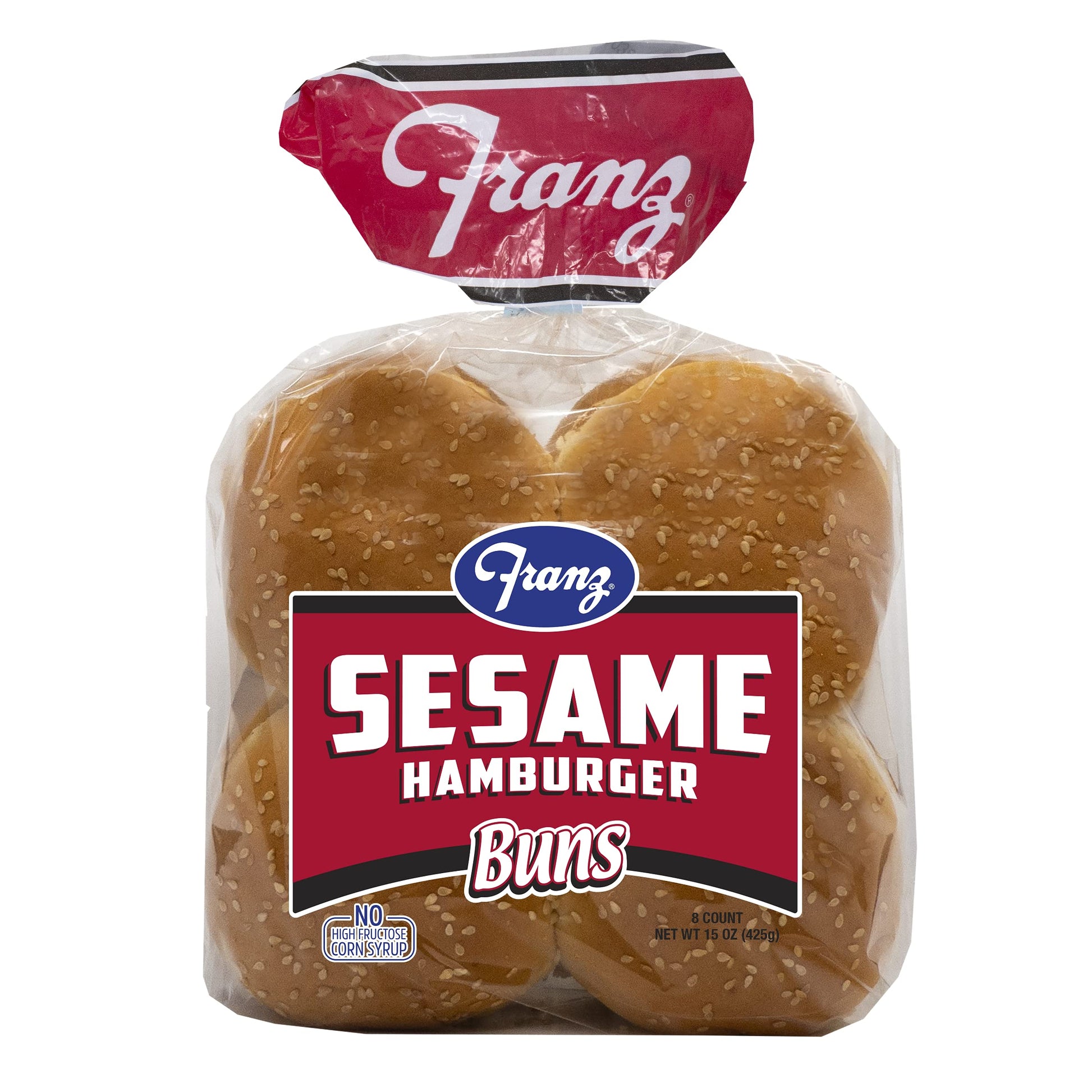 Franz Cluster Sesame Hamburger Buns, 15 oz