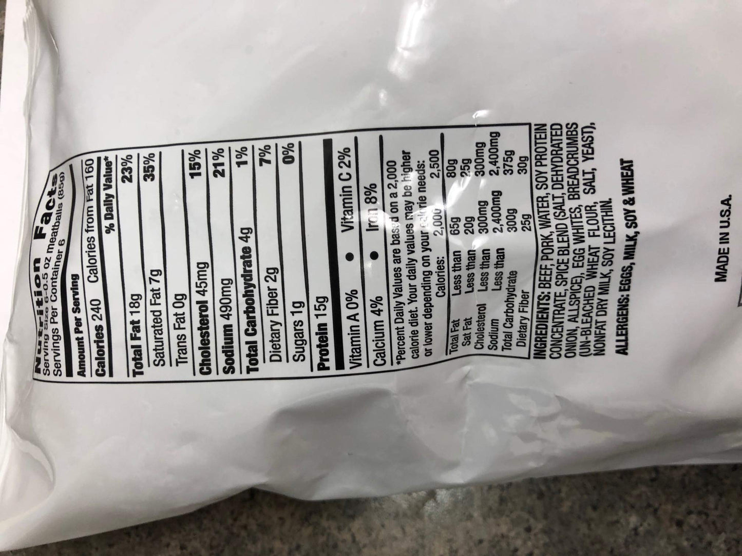 Lars Swedish Meatballs- 2 pack