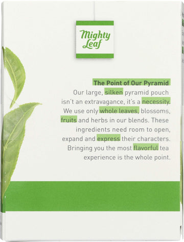 Mighty Leaf Green Tea, Organic Hojicha, 15 Pouches