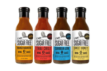 G. Hughes Smokehouse Sugar Free Wing Sauce (12 oz) - Sweet Honey