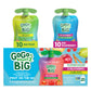 Gogo Squeez Big Variety Pack, Big Pear & Big Raspberry, 4.2 Oz. (Pack Of 20), Unsweetened Fruit Snacks For Kids, Gluten Free, Nu