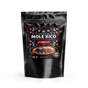 YERBERO Authentic Artisan Mole Xico - Sweet & Spicy, 16 oz, All Natural, No Additives, Imported from Veracruz, Mexico