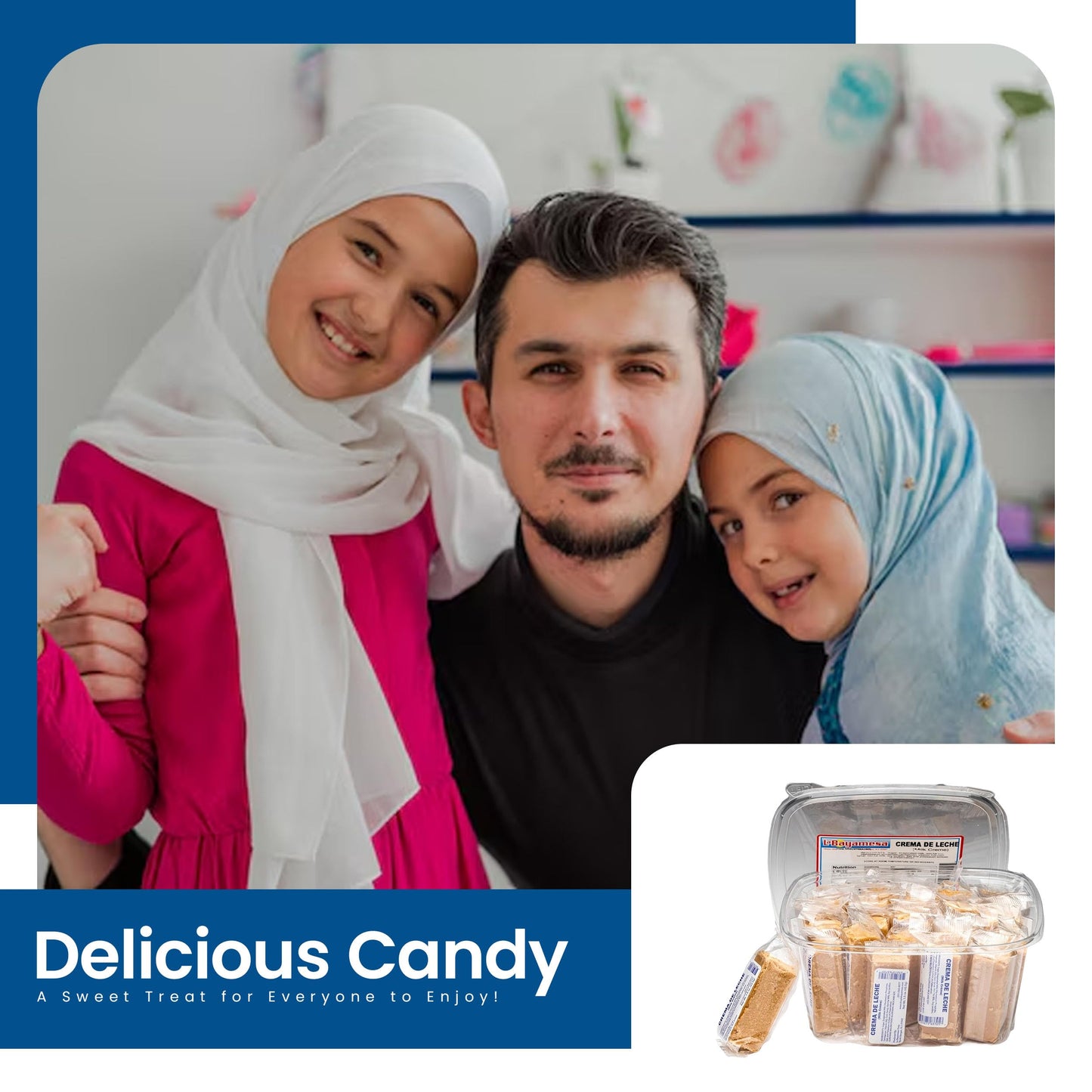 Crema De Leche || 2.5Lb || Milk Cream Candy (Milk Crme), Keto Snack, Healthy Snacks, Non Fat Milk, La Bayamesa (Pack 24)