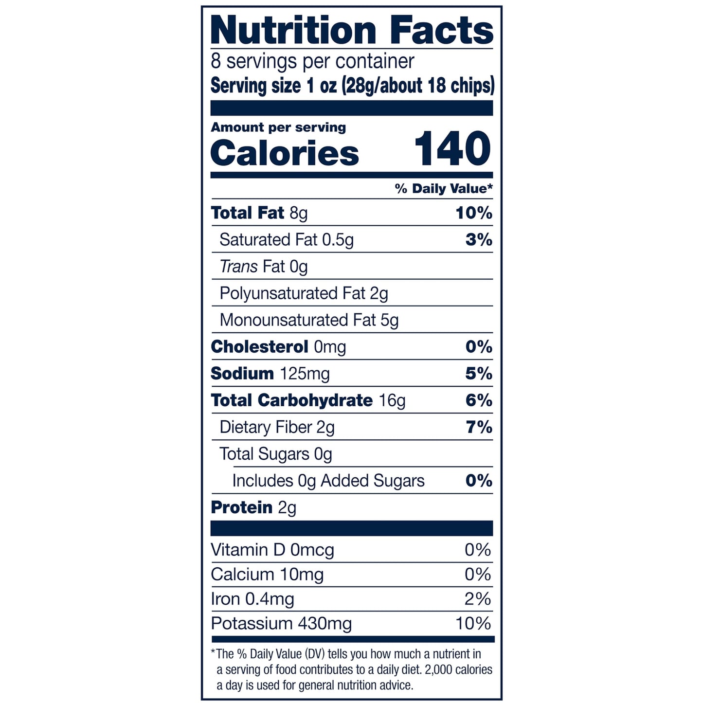 Cape Cod Potato Chips Original Kettle Cooked Chips, 8 Oz
