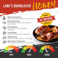 Lane'S Granulated Honey Seasoning, All-Natural Caramelized Granulated Powdered Honey Dust Blend With Honey Sugar Cane, No Msg, M