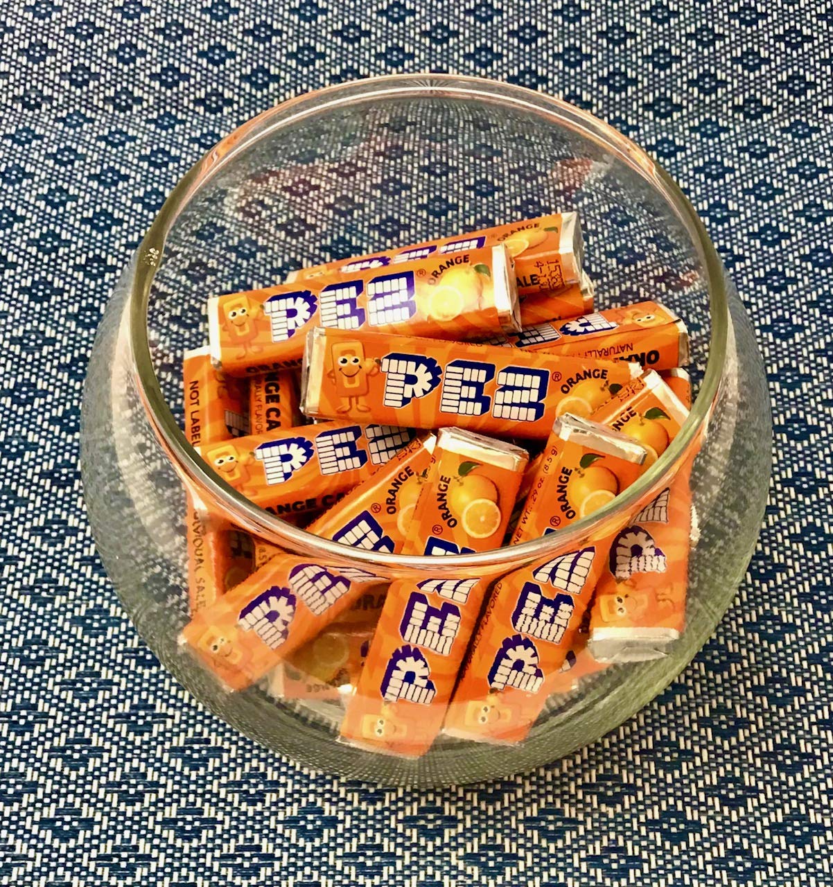 P.E.Z Candy Refill Rolls, (25 Count) Choose Your Favorite Flavor! (Orange)