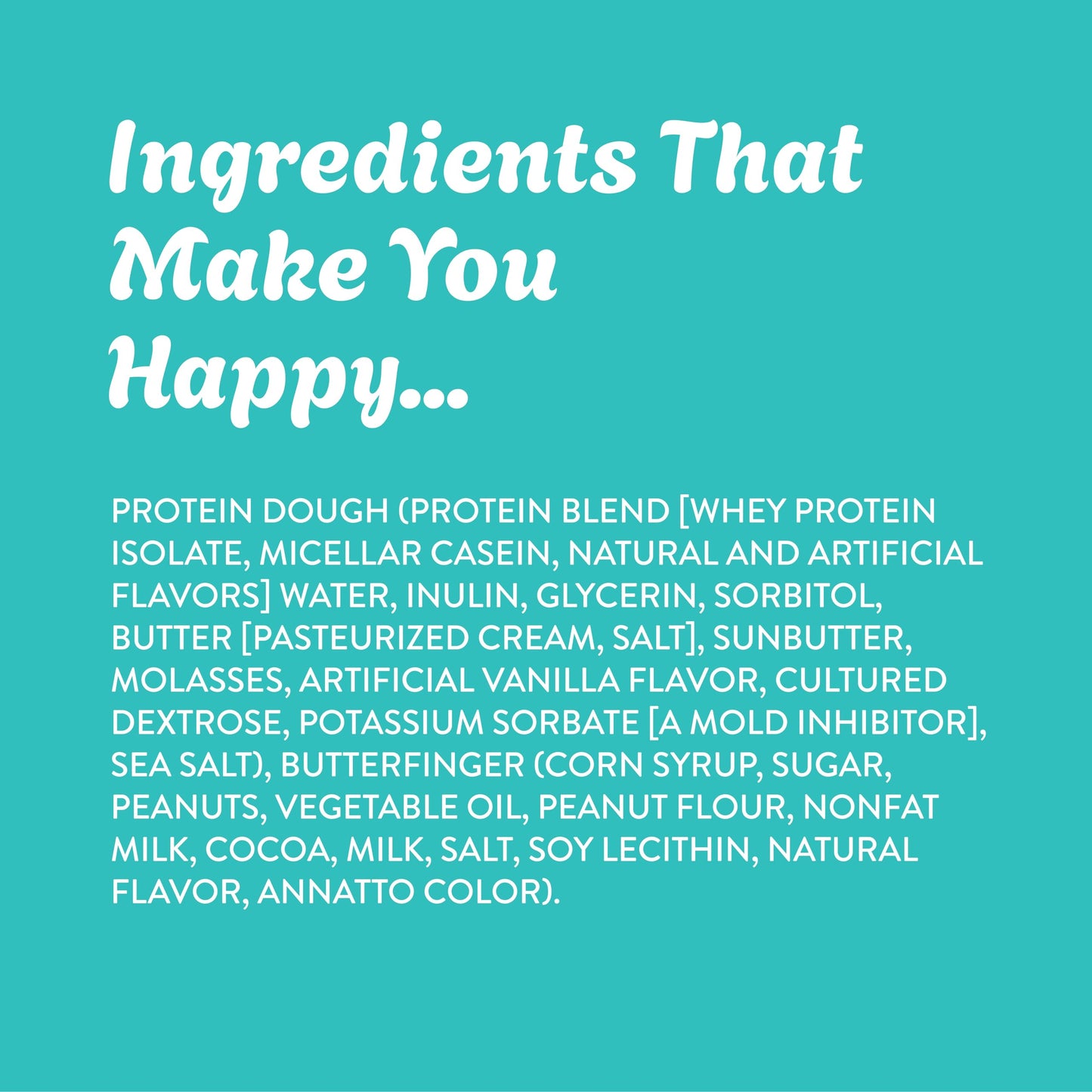 Twisted Dough - 2 Pack Butter Crunch Protein Cookie Dough | Healthy Edible Dessert Dough | Smooth And Creamy | Protein Packed In