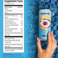 neutonic Nootropic Productivity Energy Drink | Blue Raspberry 12 Cans | 120mg Natural Caffeine  Zero Sugar | Support Memory  Mental Clarity  Cognitive Function | Boost Focus  Energy  Brain Health