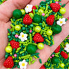 Strawberry Fields Sprinkle Mix by Simply Sucr   | Strawberry Shortcake Sprinkles | High Quality Sprinkles | Strawberry Sprinkles