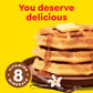 Eggo Thick and Fluffy Frozen Waffles, Frozen Breakfast, Breakfast Food, Family Pack, Original, 23.2oz Box (12 Waffles)
