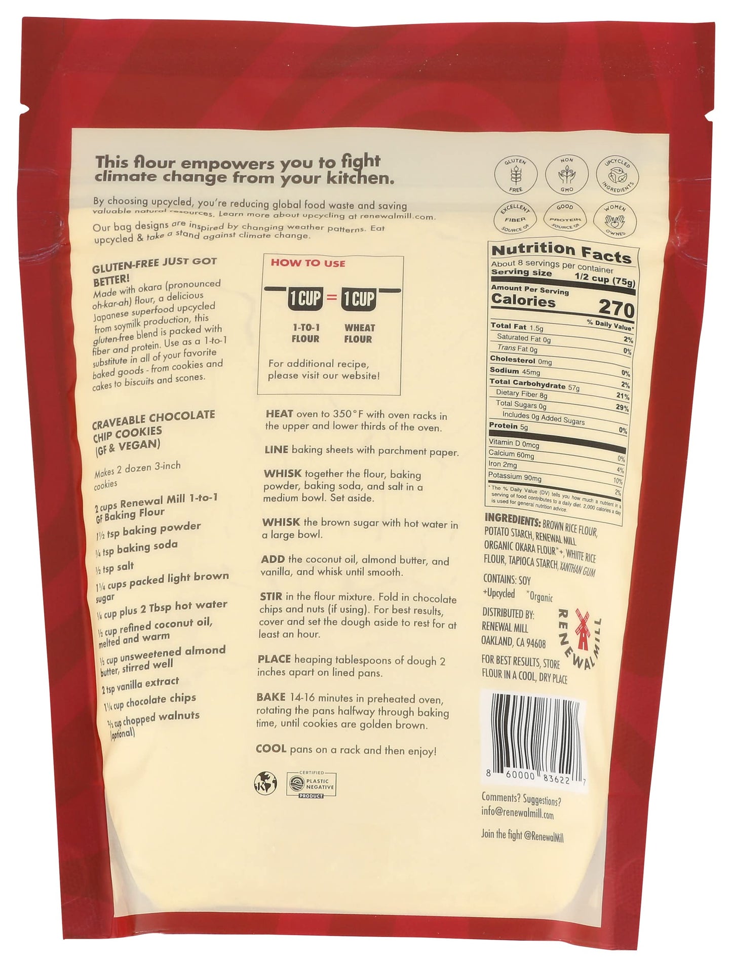 Renwlm 1To1 Baking Flour (6X22.00)