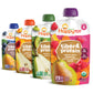 Happy Tot Organics Stage 4 Baby Food Pouches, Gluten Free, Vegan Snack, Fiber & Protein Fruit & Veggie Puree, Fruit & Veggie Variety Pack, 4 Ounce (Pack Of 16)