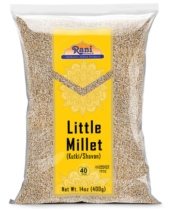 Rani Little Millet (Panicum Sumatrense) Whole Ancient Grain Seeds 14oz (400g) ~ All Natural | Gluten Friendly | NON-GMO | Kosher