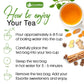SIimming Detox Tea Caffeine Free - Herbal Tea with Chamomile, Hibiscus Tea & Ginger Root