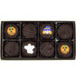 Philadelphia Candies Dark Chocolate Covered OREO Cookies Halloween Assortment 8 Ounce