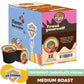 Crazy Cups Flavored Coffee Pods, Peppermint Chocolate Mocha Coffee, Single Serve Coffee For Keurig K-Cups Machines, Hot Or Iced