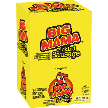 Penrose Big Mama Pickled Sausages, 2.4 Ounce, 12 Pack