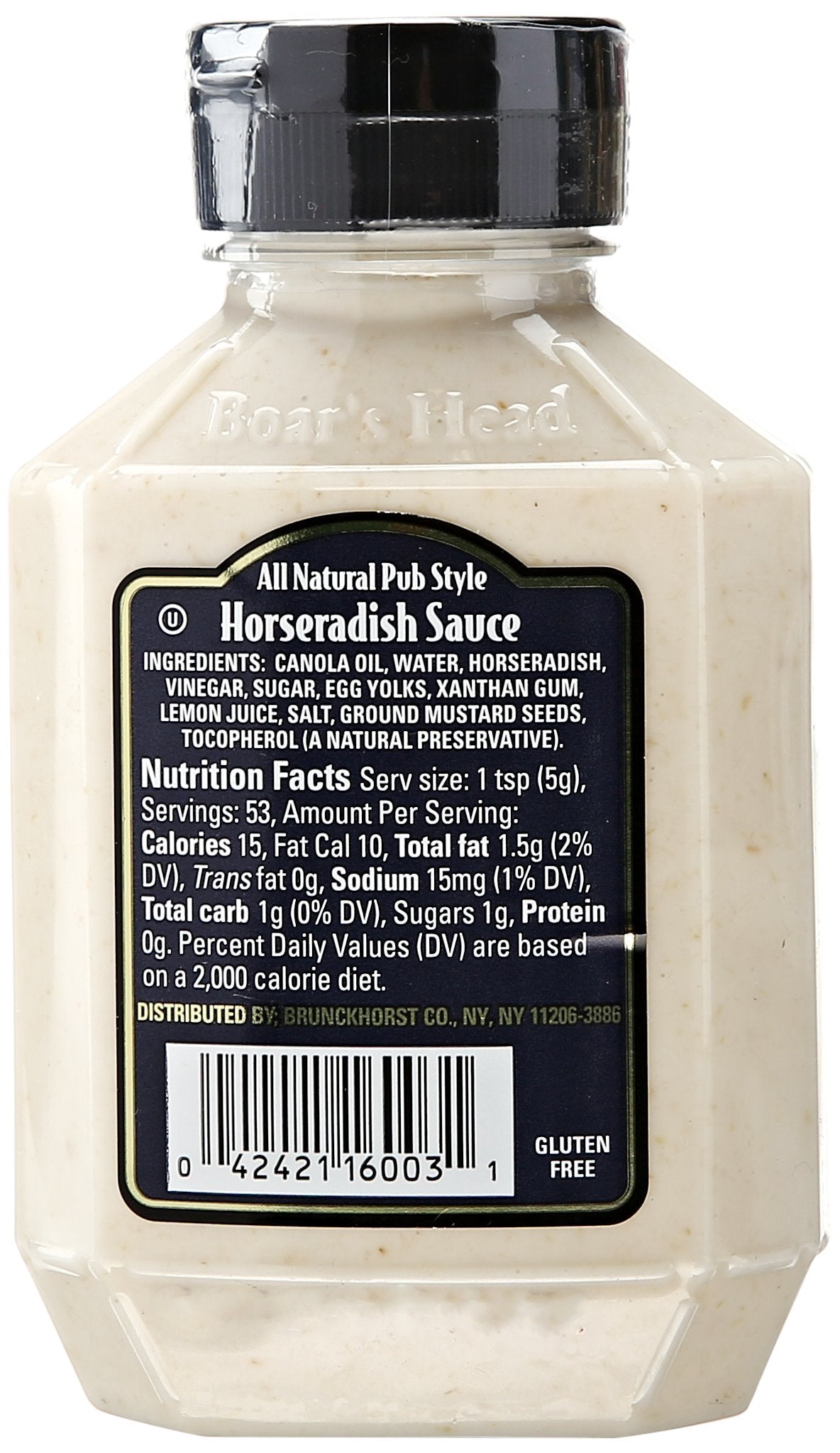 Boar's Head, Horseradish, Pub Style, 9.5 oz