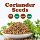 Food to Live Whole Coriander Seeds, Non-GMO, Vegan, Kosher, 8 Ounces
