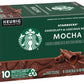 Starbucks Mocha Flavored Coffee K-Cup Pods, 10 Count (Pack of 3)