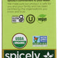 Spicely Organic Cardamom Decorticated 0.35 Ounce Ecobox Certified Gluten Free