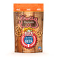 Knotty Pretzels Seasoned Pretzels, Hot Wings Flavor, 7.5 oz Individual Bags, 3-Pack