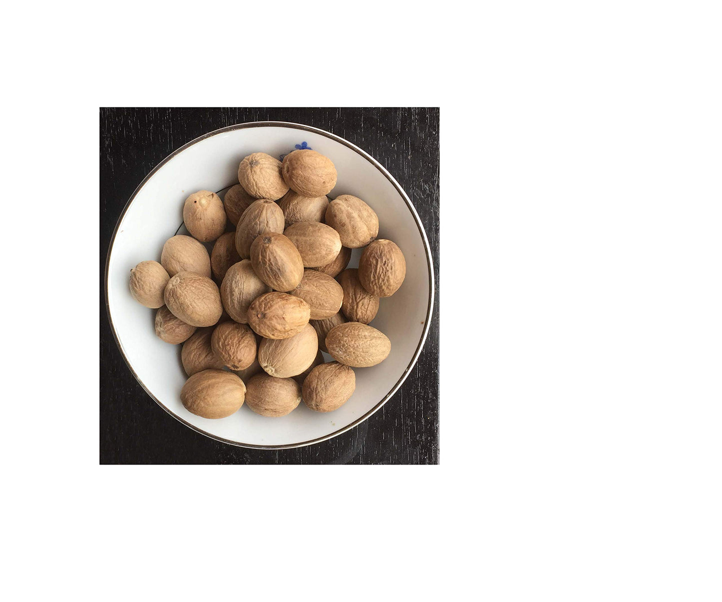 Whole Nutmeg from Ceylon, Authentic, Handpicked from Organic Farms, Natural Super food enriched with aroma & flavors for cooking