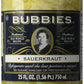 Bubbies, Sauerkraut, 25 Oz