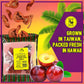Snack Hawaii Seedless Red Li Hing Mui   Seed Plums - Sweet, Sour & Salty Dried Asian Plum Candy - 1.25 Ounce