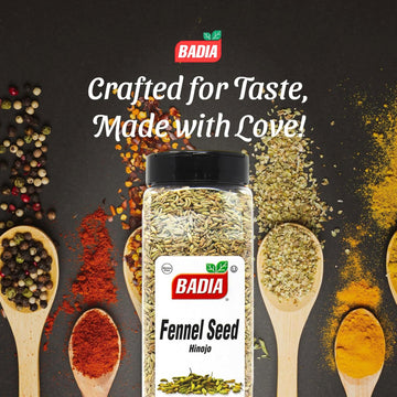 Badia Fennel Seed Whole, 14 Ounce (Pack of 1), Model DOT698981