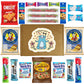 Hangry Kits Sending A Giant Hug Gifts For Men And Women - Send-A-Hug Gift Basket Care Package For Men, To A Friend Or Loved One